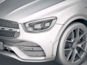 Mercedes-Benz GLC Coupe 2020 3D Модель