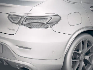 Mercedes-Benz GLC Coupe 2020 3D Модель