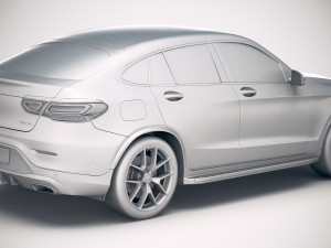 Mercedes-Benz GLC Coupe 2020 Modelo 3D