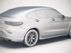 Mercedes-Benz GLC Coupe 2020 3D Модель