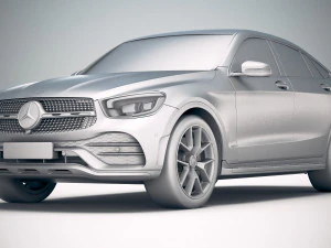 Mercedes-Benz GLC Coupe 2020 3D Модель
