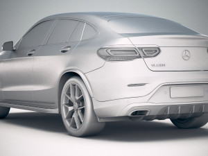 Mercedes-Benz GLC Coupe 2020 Modelo 3D