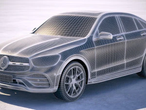 Mercedes-Benz GLC Coupe 2020 3D Модель