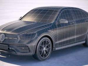 Mercedes-Benz GLC Coupe 2020 3D Модель