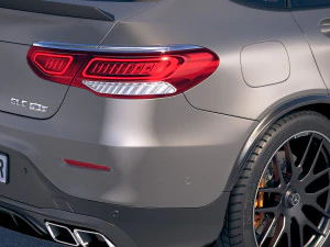 Mercedes-Benz GLC 63 S AMG Coupe 2020 3D Model