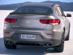 Mercedes-Benz GLC 63 S AMG Coupe 2020 Model 3D