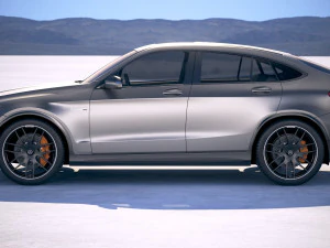 Mercedes-Benz GLC 63 S AMG Coupe 2020 3D Model