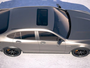 Mercedes-Benz GLC 63 S AMG Coupe 2020 3D Model