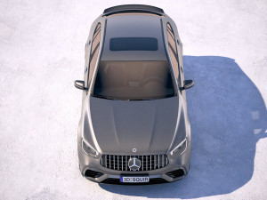 Mercedes-Benz GLC 63 S AMG Coupe 2020 Model 3D