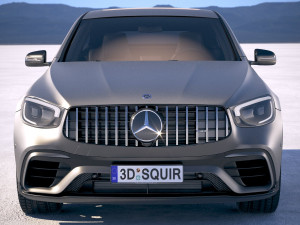 Mercedes-Benz GLC 63 S AMG Coupe 2020 Model 3D