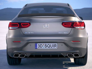 Mercedes-Benz GLC 63 S AMG Coupe 2020 3D Model