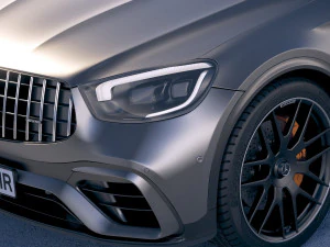 Mercedes-Benz GLC 63 S AMG Coupe 2020 3D Model