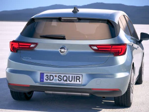 Opel Astra 2020 3D Model