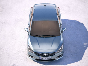 Opel Astra 2020 3D Model