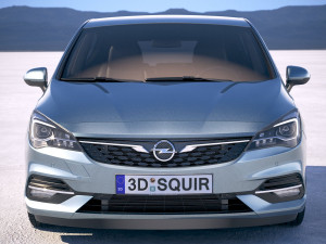 Opel Astra 2020 3D Model