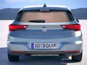 Opel Astra 2020 3D Model