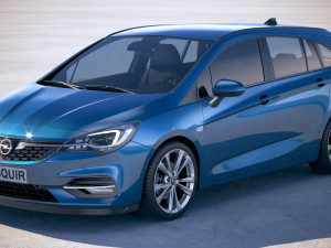Opel Astra Sports Tourer 2020 Modelo 3D
