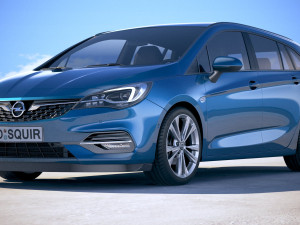 Opel Astra Sports Tourer 2020 3D Модель