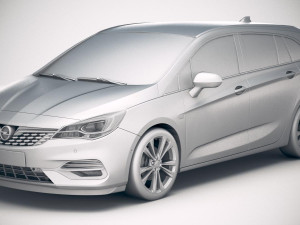 Opel Astra Sports Tourer 2020 3D Модель