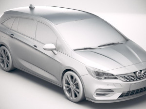 Opel Astra Sports Tourer 2020 3D Модель