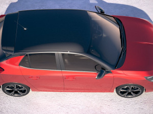 Opel Corsa 2020 3D Model