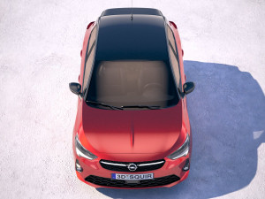Opel Corsa 2020 3D Model