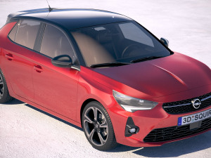 Opel Corsa 2020 3D Model