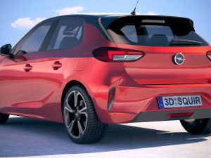 Opel Corsa 2020 3D Model