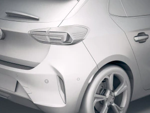 Opel Corsa 2020 3D Model