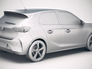 Opel Corsa 2020 3D Model