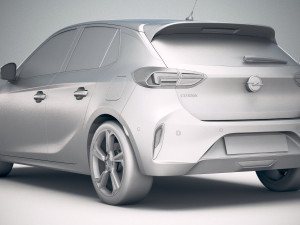 Opel Corsa 2020 3D Model