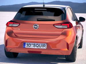 Opel Corsa-e 2020 3D Model
