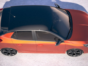 Opel Corsa-e 2020 Modelo 3D