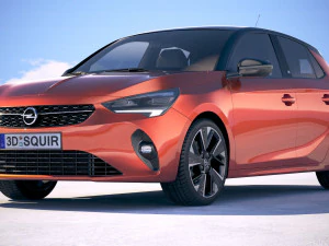 Opel Corsa-e 2020 3D Model
