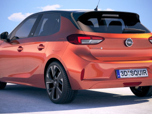 Opel Corsa-e 2020 Modelo 3D