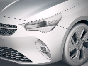 Opel Corsa-e 2020 Modelo 3D