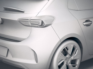 Opel Corsa-e 2020 Modelo 3D