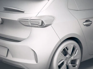 Opel Corsa-e 2020 3D Model