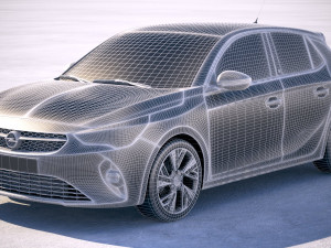 Opel Corsa-e 2020 Modelo 3D