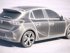 Opel Corsa-e 2020 3D Model