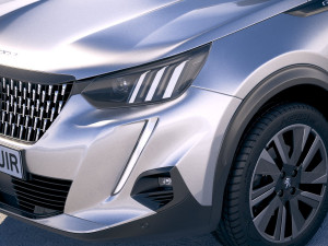 Peugeot 2008 2020 Modello 3D