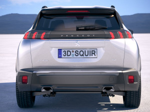 Peugeot 2008 2020 Modello 3D