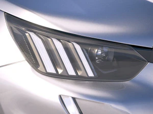 Peugeot 2008 2020 3D Model