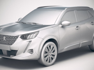 Peugeot 2008 2020 Modello 3D