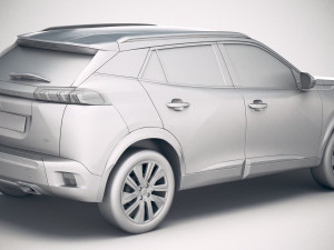 Peugeot 2008 2020 Modello 3D
