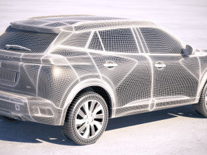 Peugeot 2008 2020 Modello 3D