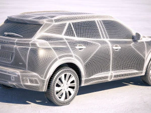 Peugeot 2008 2020 3D Model