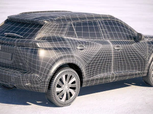 Peugeot 2008 2020 3D Model