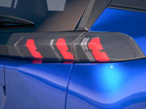 Peugeot E-2008 2020 3D 모델