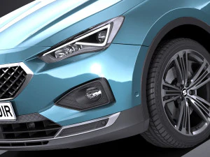 Seat Tarraco 2019 lowpoly 3D Model